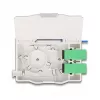 Caixa de terminação de fibra ótica DeLOCK 85935 SC simplex branco