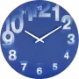 NeXtime Relógio 3077bl 3D, Ø39,5 cm, parede, azul/branco