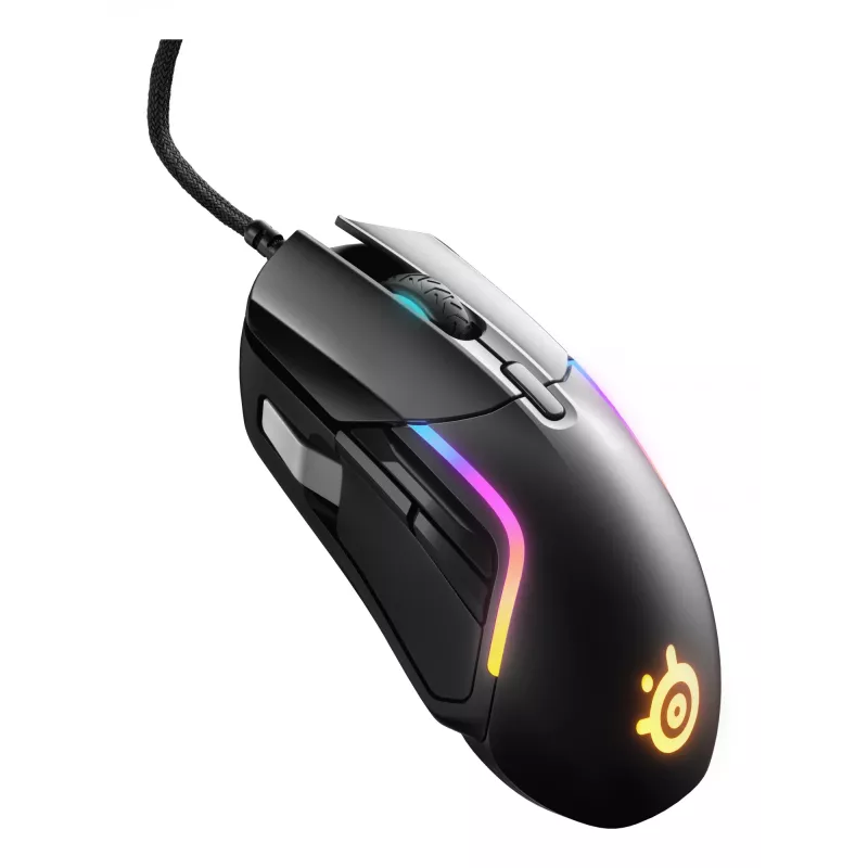 SteelSeries Rival 5 rato gaming, preto, 18000 DPI, USB