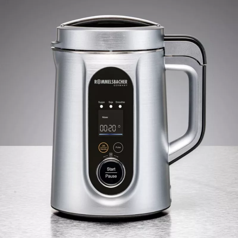 Máquina de sopa e bebida vegetal Rommelsbacher SVD 1400, 1,3 L, 1400 W, prateado, caixa de plástico
