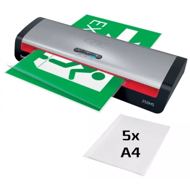 Plastificadora gbc 4410071EU A4 sistema de 2 rolos para plastificação de cartões de crédito e documentos