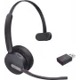 Headset sem fios Yealink WH64 Hybrid Mono Teams – Mono, certificado Microsoft Teams, USB/Bluetooth híbrido