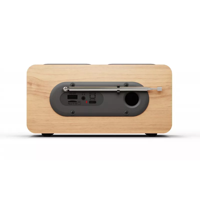 Rádio portátil BLAUPUNKT DR10CR DAB+/FM, Bluetooth 5.3, LCD, 2 W, bateria de 1800 mAh, antena telescópica