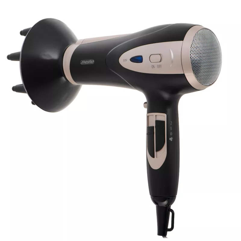 Secador de cabelo Adler Mesko MS 2287 2400 W preto, champanhe