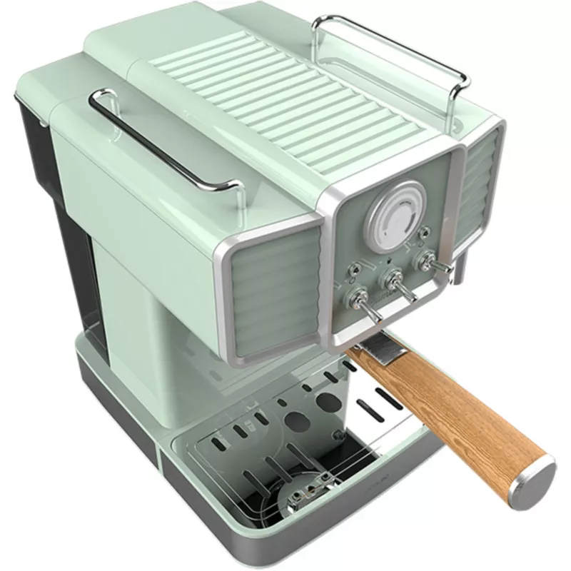 Cecotec 1576 Power Espresso 20 Tradizionale Light máquina de café expresso, 20 bar, 1350 W, 1,5 l, verde-claro
