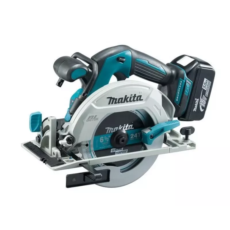 Serra circular manual Makita DHS680RTJ 16,5 cm preto, cinzento, turquesa 5000 rpm