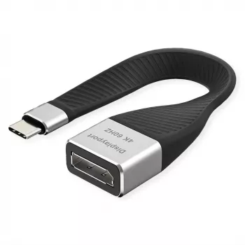 ROTRONIC-SECOMP Roline - Cabo adaptador - USB-C (M) para DisplayPort (F)