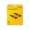 Cabo HDMI DeLOCK 85728 1,5 m Type-A preto dourado