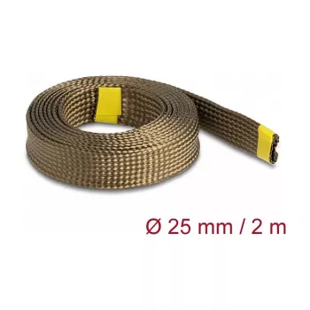 Bainha de cabo DeLOCK 20889 castanho fibra de basalto 2,5 cm
