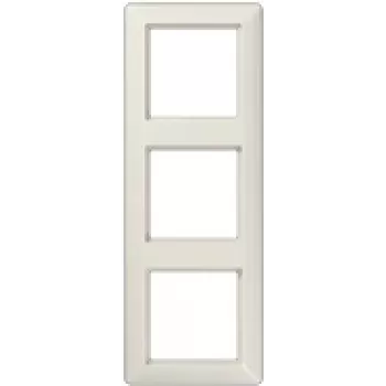 Tampa para interruptor/tomadas JUNG AS 583 marfim – duroplástico, 80,5×222,5 mm