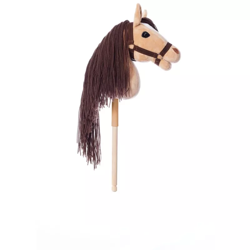 Cavalo de pau HOPPIHORSE Hobby Horse A3 bege