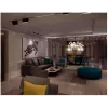 Projetor de calha LED VISIONAL VS20-12L-3 — 12W, 3000K para iluminação de calha