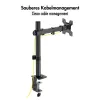 Suporte para monitor 17-32 polegadas, máx. 10 kg, aço