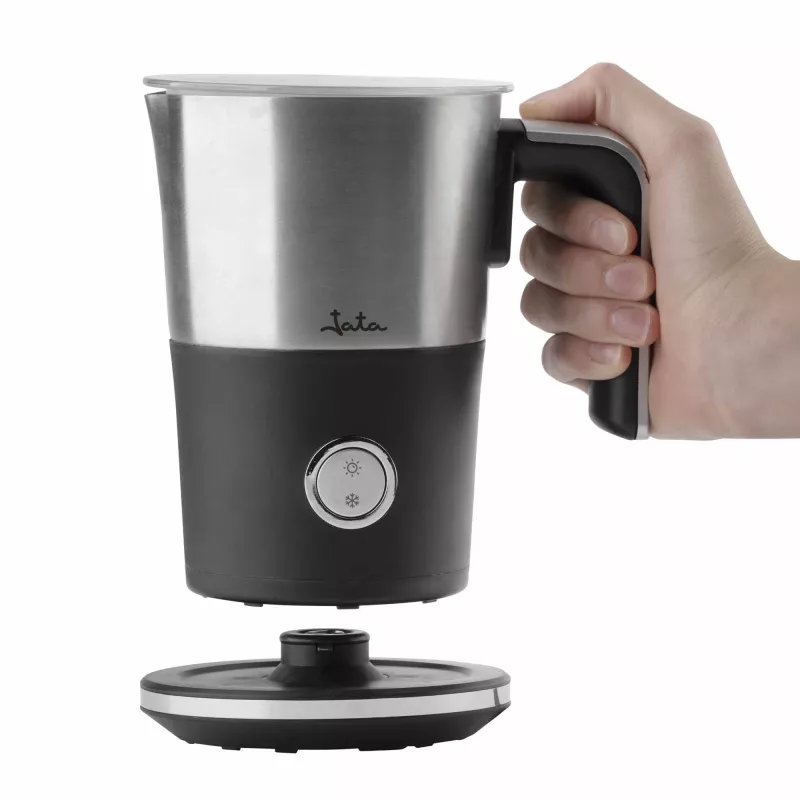 Espumador de leite automático JATA JECL1900 preto aço inoxidável 150ml 550W