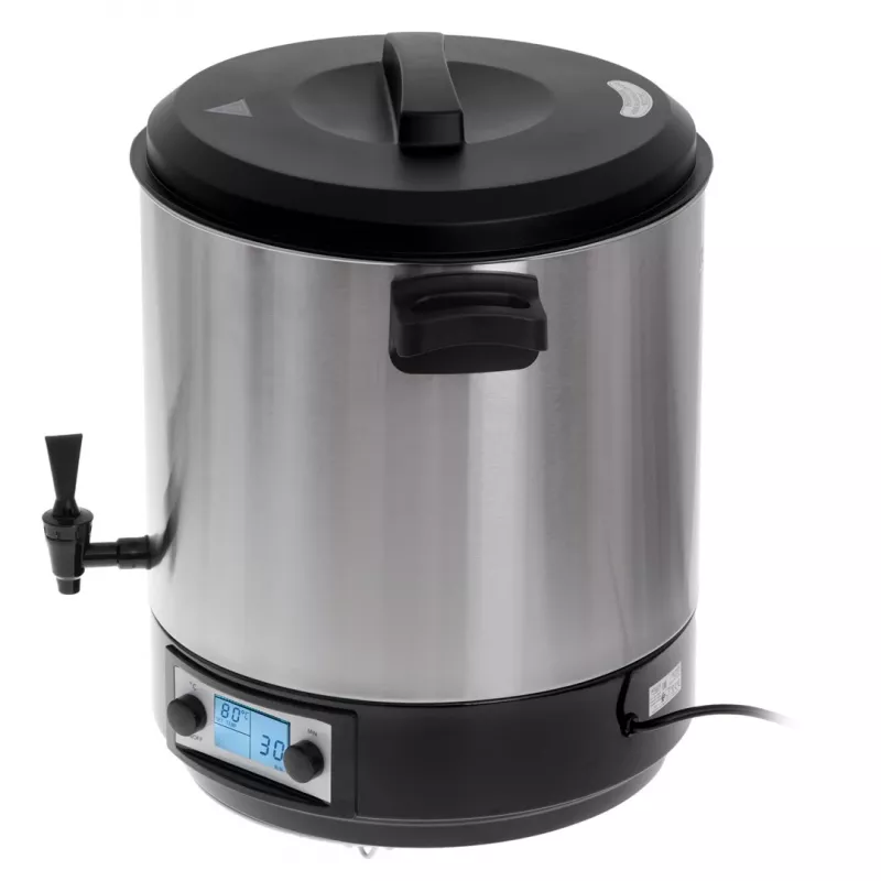 Máquina de conservas Adler AD 4496 28L 2600W aço inoxidável preto