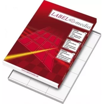 Etiquetas adesivas LabelMedia, A4, branco, 52,5x21,2 mm, (56) (100) 0707-764