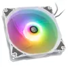 Pack de ventoinhas de caixa BitsPower Notos RGB 120mm PWM — branco, pack de 5 (BPTA-FX1812NTWH-5)