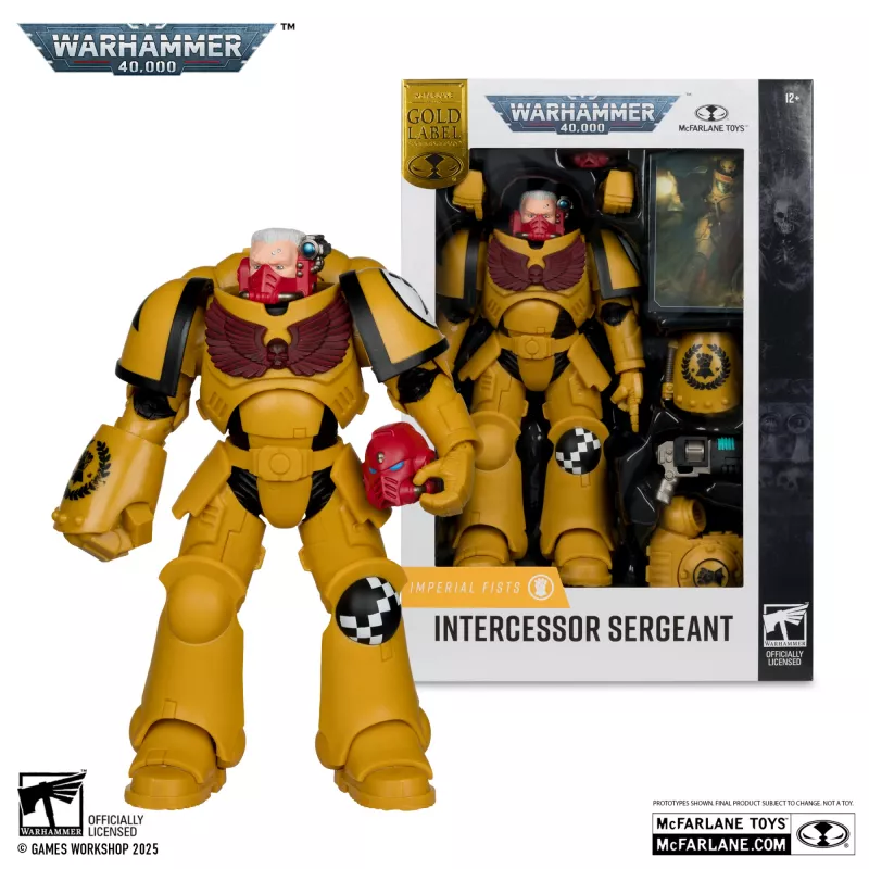 MCFARLANE Warhammer figura Intercessor Sergeant 7in (10954)