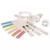 Etiqueta Zebra Z-Band Direct preto branco
