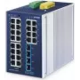 Switch gerido PLANET IGS-4215-24T4X 24 portas Gigabit Ethernet