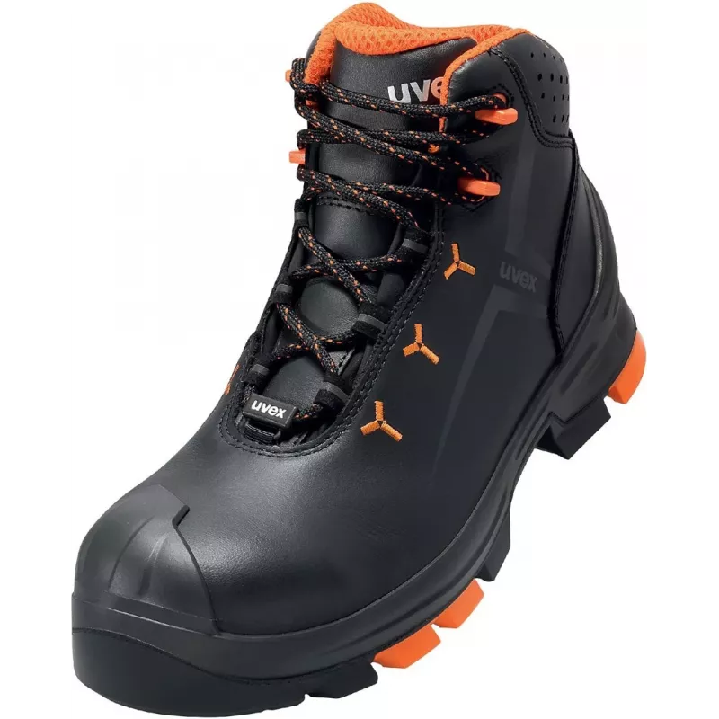 Botas de proteção Uvex 6503/2 S3 tamanho 43 sola PUR W11
