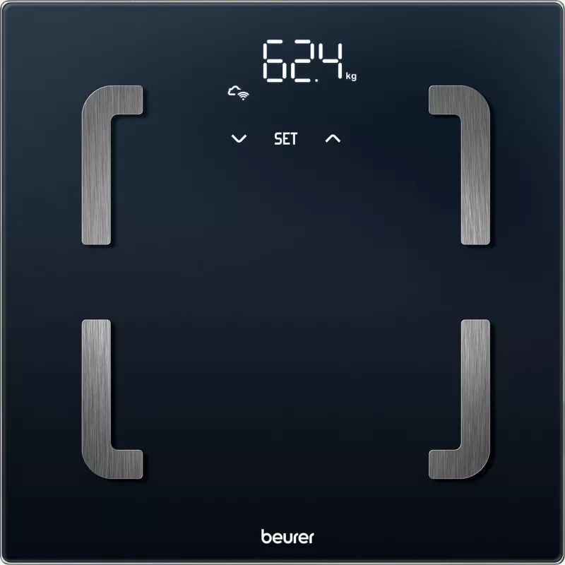 Balança de análise Beurer BF 880 WIFI capacidade (máx.)=180 kg preta (76008)