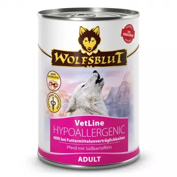 Wolfsblut VetLine Hypoallergenic Horse lata 395 g