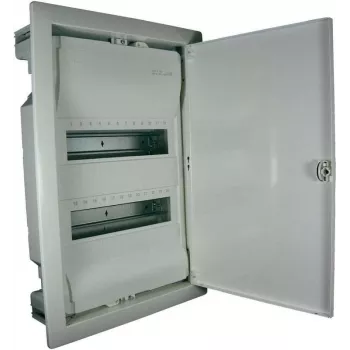 Quadro elétrico embutido Hager número de módulos = 24 número de filas = 2 VU24NC (VU24NC)