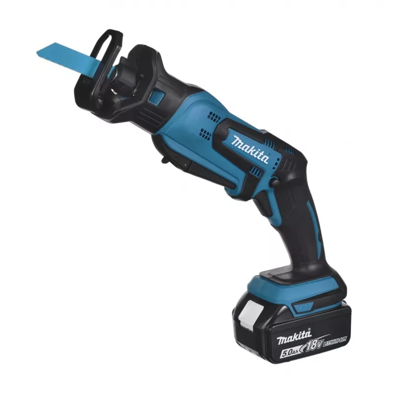 Serra sabre Makita DJR183RTJ preto, azul 3000 spm