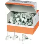 OBO Bettermann Abraçadeiras de pregar ISO Diâmetro do feixe: 10 - 14 mm Cinzento Conteúdo: 100 unid. (2228858)