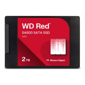 Unidade SSD Western Digital Red SA500 2TB 2,5 polegadas SATA III, 3D-NAND, NAS