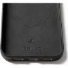 Mujjo Full Leather Case capa para iPhone 17 Pro Max preto