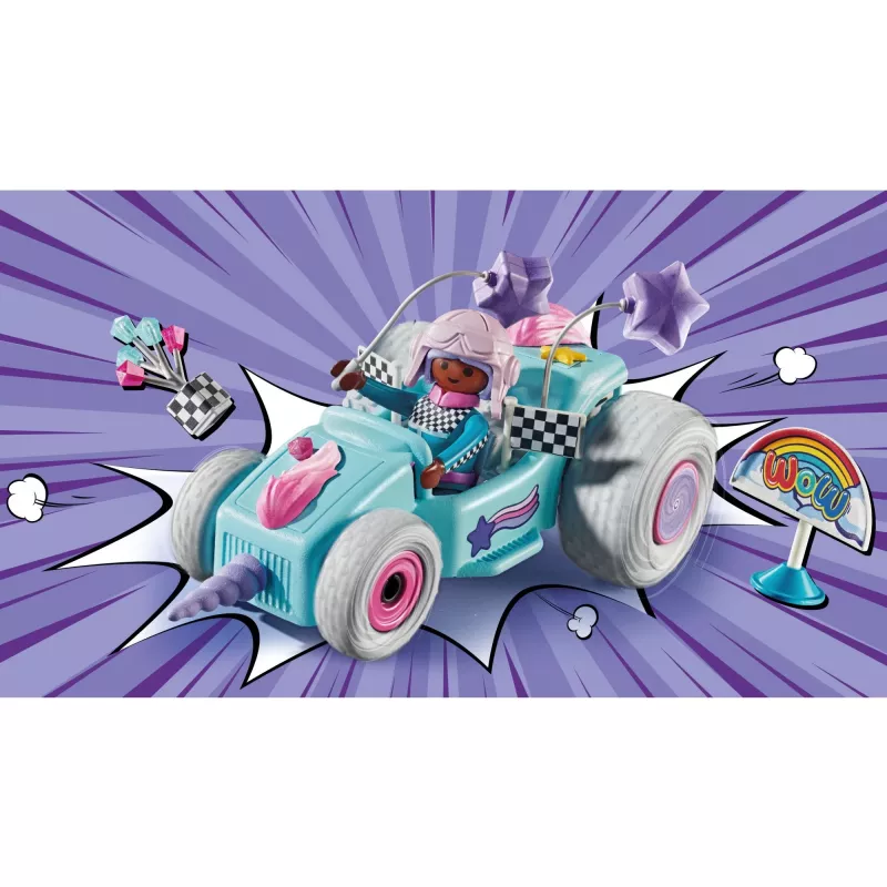 Conjunto de figuras Funstars 71635 Racing Unicorn