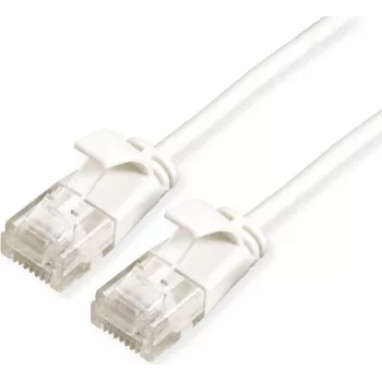 ROLINE GREEN cabo de rede UTP DataCenter Cat.6A (Classe EA), LSOH, fino, Branco, 2 m (21.44.0982)