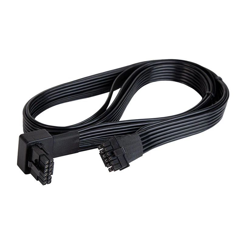 SilverStone SST-PP14-90 cabo 12VHPWR, 90 graus, 650 mm, preto
