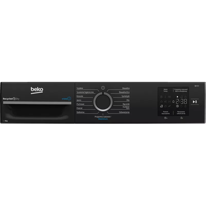 Máquina de secar roupa BEKO BM3T3823WBW modelo slim