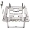 Caixa de bancada Mini Streacom BC1 Mini V2 prateado — estrutura compacta de open-frame