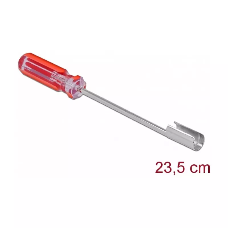 Conjunto de montagem DeLOCK 90516 vermelho aço inoxidável