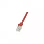 Cabo de rede LogiLink 3m RJ-45 Cat6 U/UTP vermelho