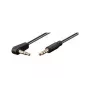 Microconnect AUDLL1A Cabo de áudio 1 m 3,5 mm preto