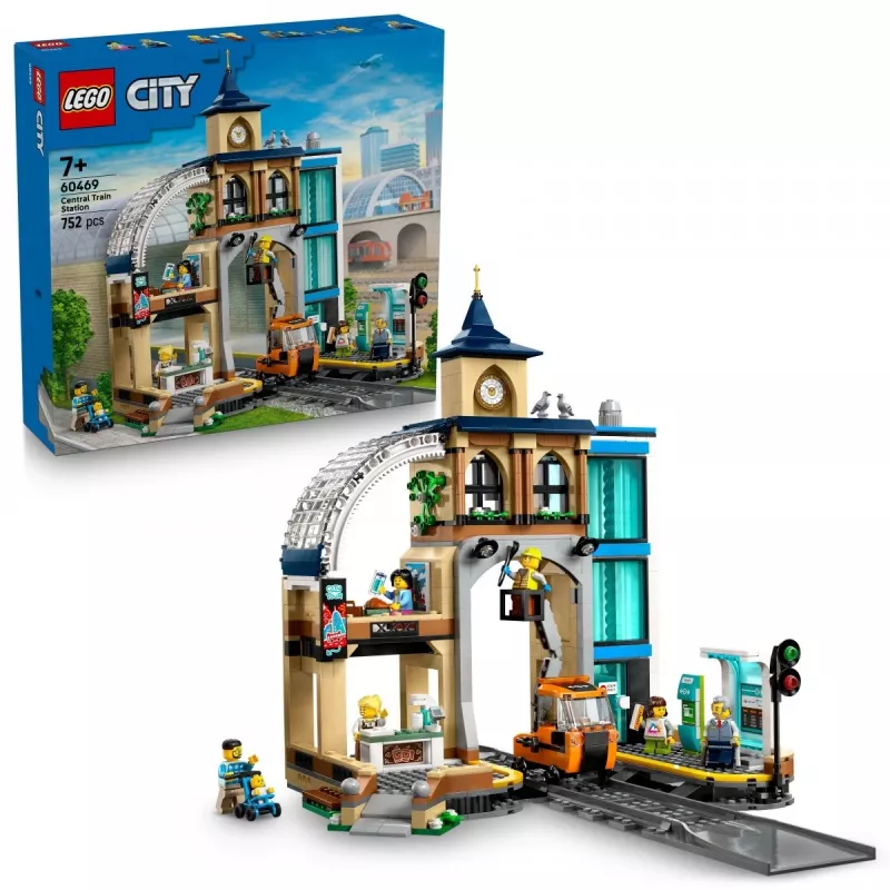 LEGO CITY 60469 Estação Central de Comboios