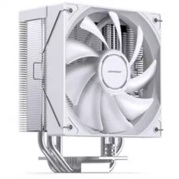 Arrefecedor de CPU Jonsbo CB40 WHITE ARGB, controlo PWM, iluminação ARGB, torre compacta, branco