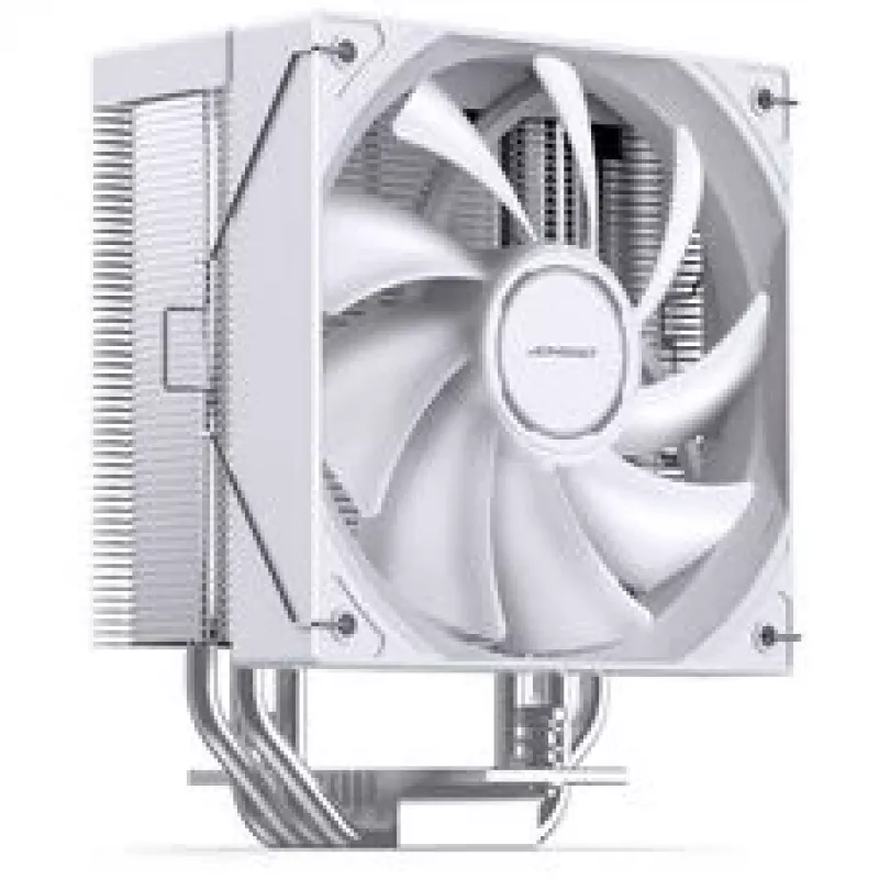 Arrefecedor de CPU Jonsbo CB40 WHITE ARGB, controlo PWM, iluminação ARGB, torre compacta, branco