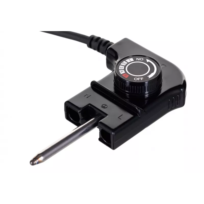 Grelhador elétrico de mesa Adler AD 6610, 3000 W, preto, grelha+placa retangulares de zonas duplas