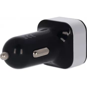 Carregador de automóvel TECHNISAT CARCHARGER DUAL USB CE – portas USB duplas para alimentação do veículo