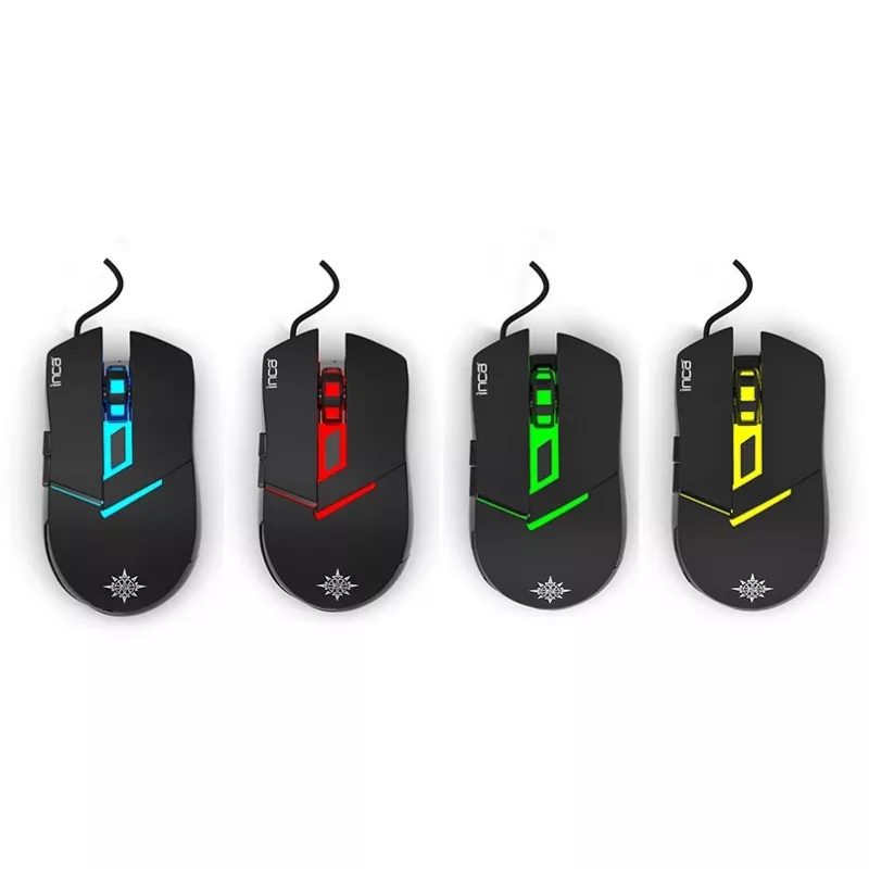 Cian Technology GmbH Cian INCA RAINBOW EFFECT MECHANICAL FEEL GAMING teclado e rato SET