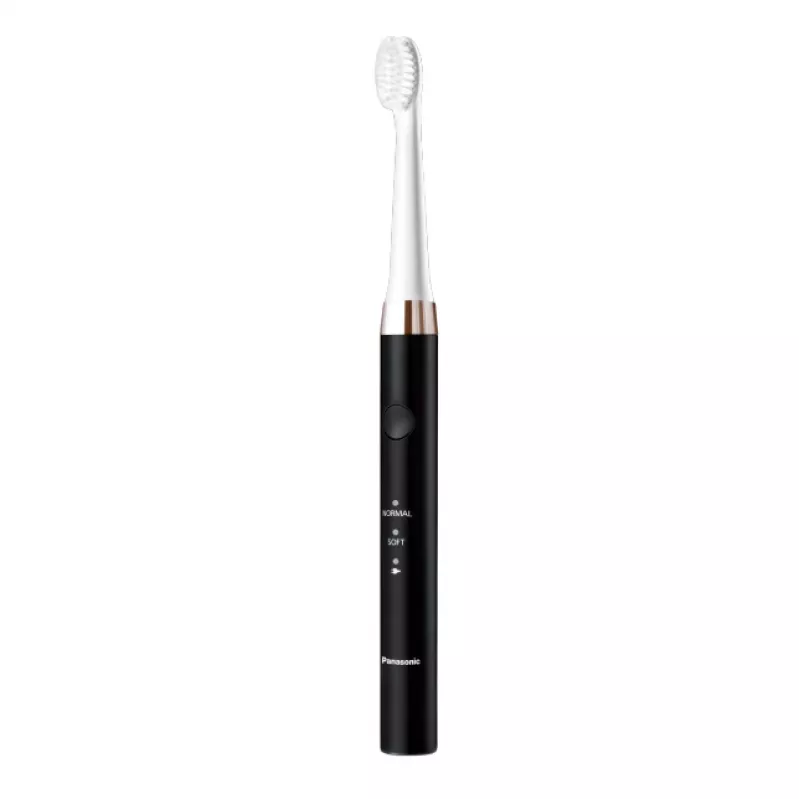 Escova de dentes elétrica Panasonic EW-DM81-K503 com tecnologia sónica, 2 cabeças de escova, 2 modos, recarregável