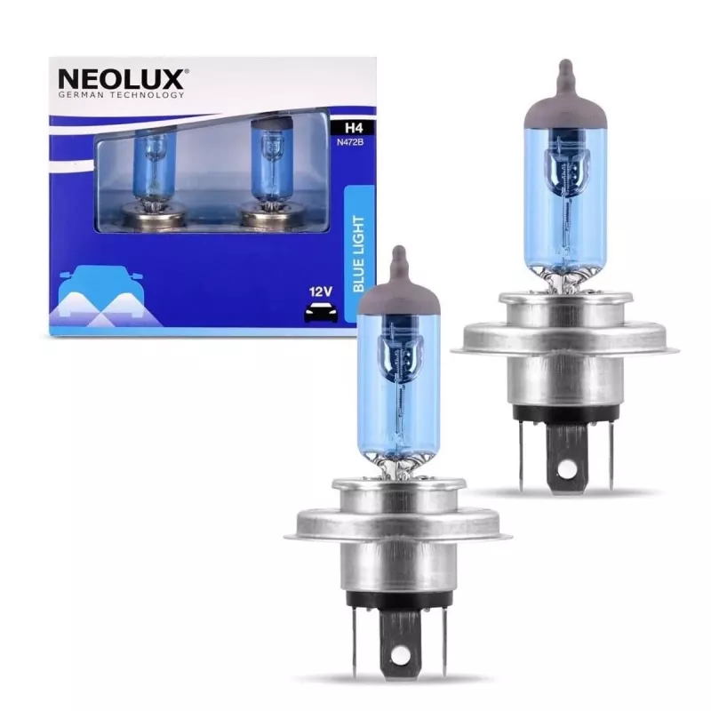 Neolux Blue Light H4 12 V 60/55 W, 2 unid.
