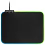 1337 RGB V2 Gaming Mat 360, Tapete de rato Gaming preto