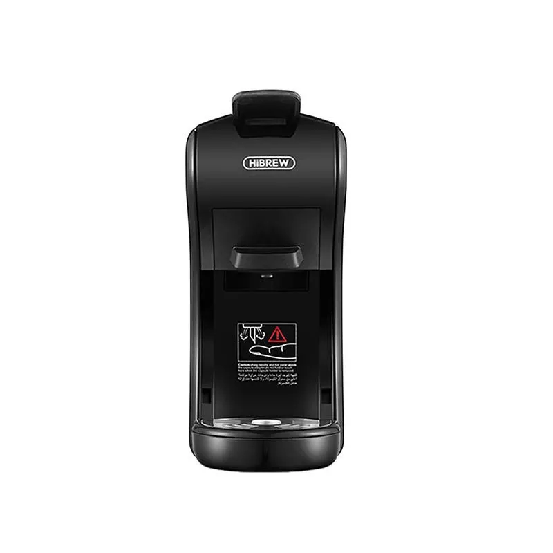 Máquina de café HiBREW 3-em-1 cápsula 1450W H1A-preto